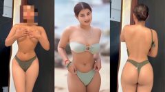 Insta model Lucky Rajor's bra removal video leaks