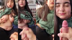 Boyfriend Gave Me A Huge Facial